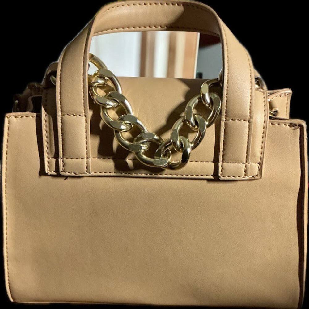 STEVE MADDEN CAMEL BREMMY PURSE (USED) - Picture 2 of 7